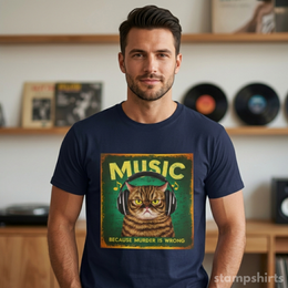 Music Cat T-Shirt thumbnail 5