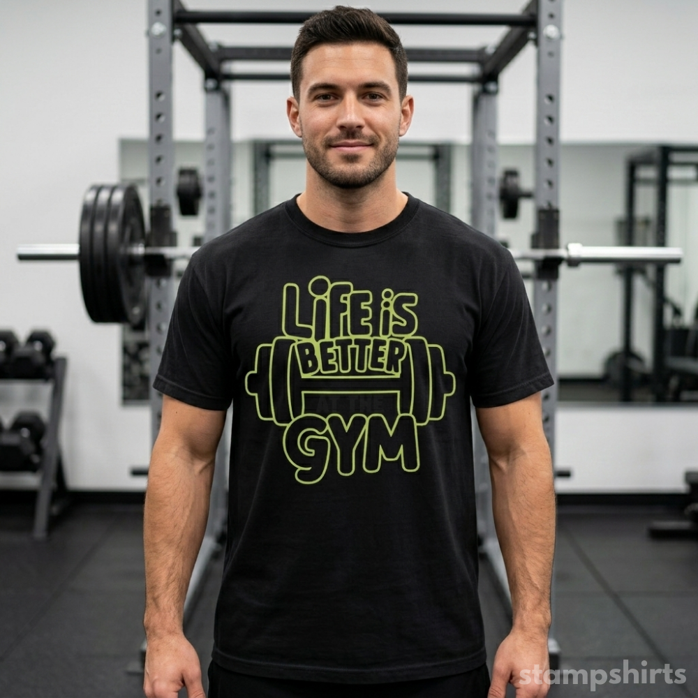 Life Is Better at the Gym T-Shirt image 3