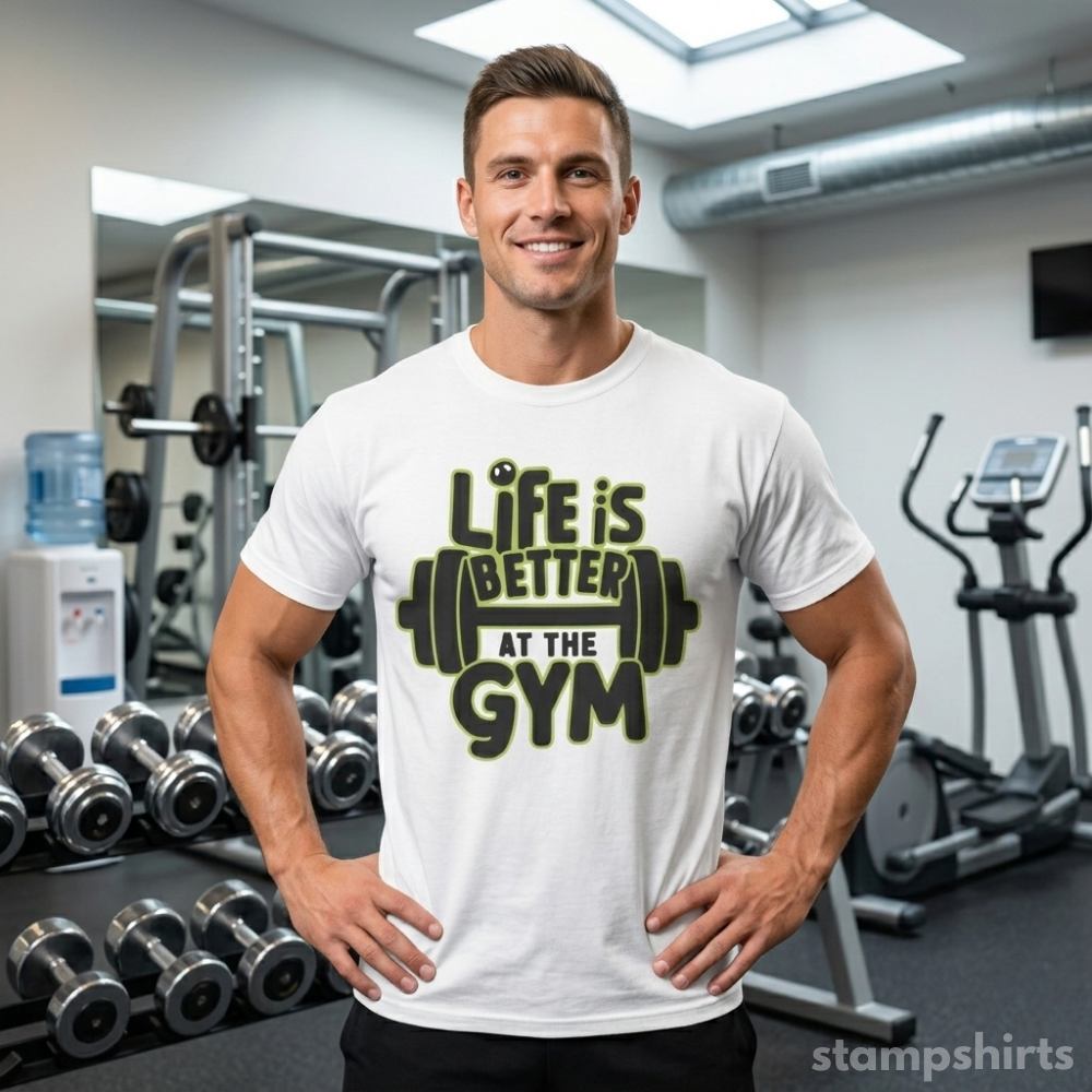 Life Is Better at the Gym T-Shirt image 5