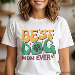 Best Dog Mom Ever T-Shirt thumbnail 1