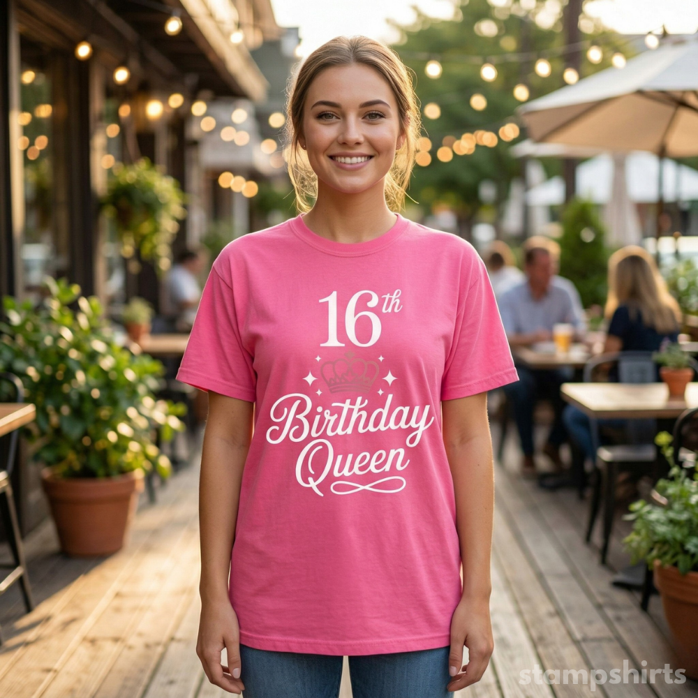 16th Birthday Queen T-Shirt
