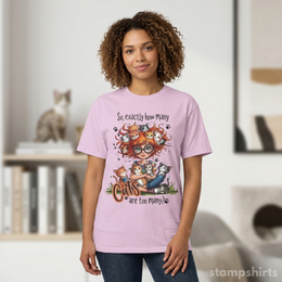Cats Are Too Many T-Shirt thumbnail 4