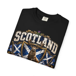 Scotland Highland Pride T-Shirt — 'United for Glory' 2026 Stag & Saltire Design thumbnail 19