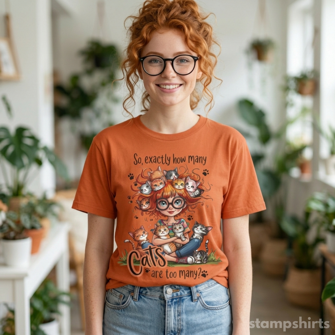Cats Are Too Many T-Shirt image 2