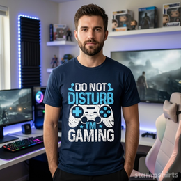 Do Not Disturb I'm Gaming T-Shirt thumbnail 2