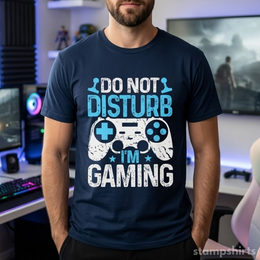 Do Not Disturb I'm Gaming T-Shirt thumbnail 1