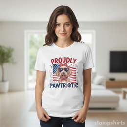 Proudly Pawtrotic T-Shirt thumbnail 2