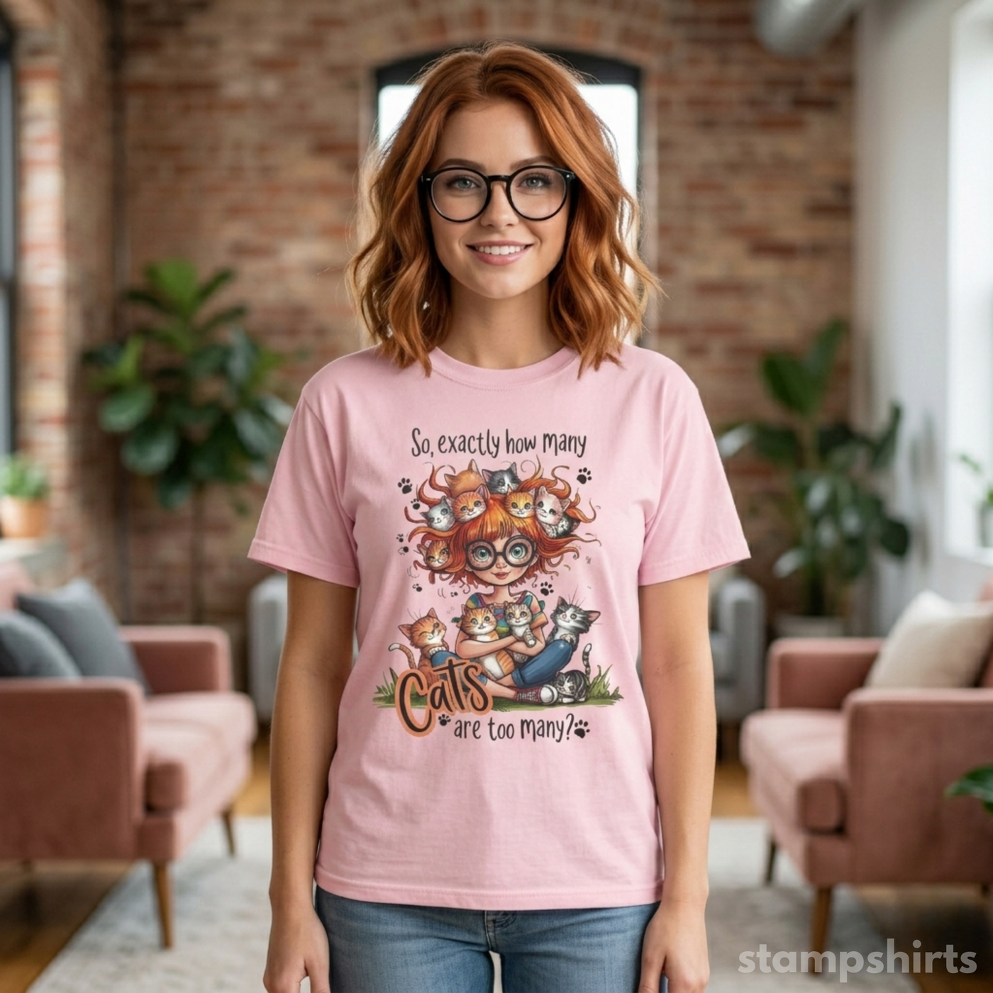 Cats Are Too Many T-Shirt image 7