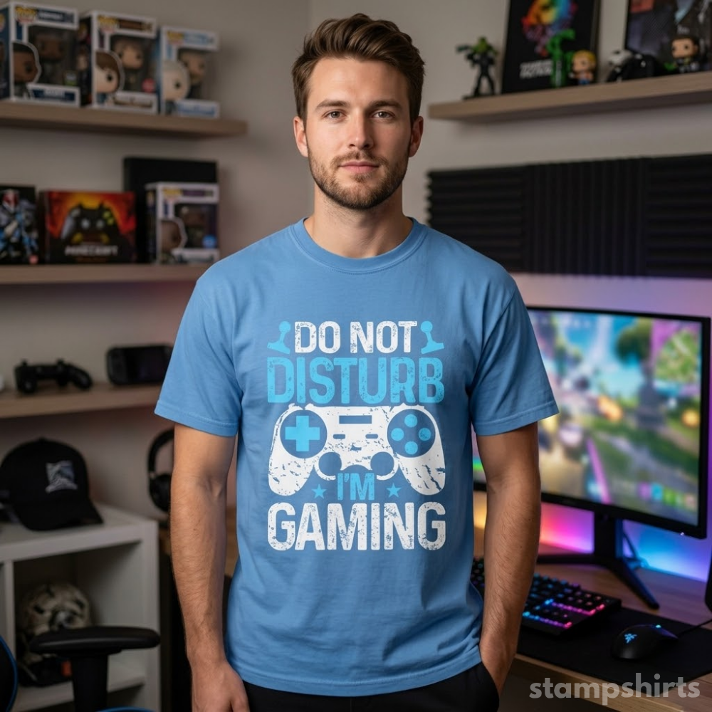 Do Not Disturb I'm Gaming T-Shirt image 8