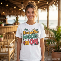 Honeymoon Mode On T-Shirt thumbnail 5