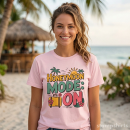 Honeymoon Mode On T-Shirt thumbnail 4