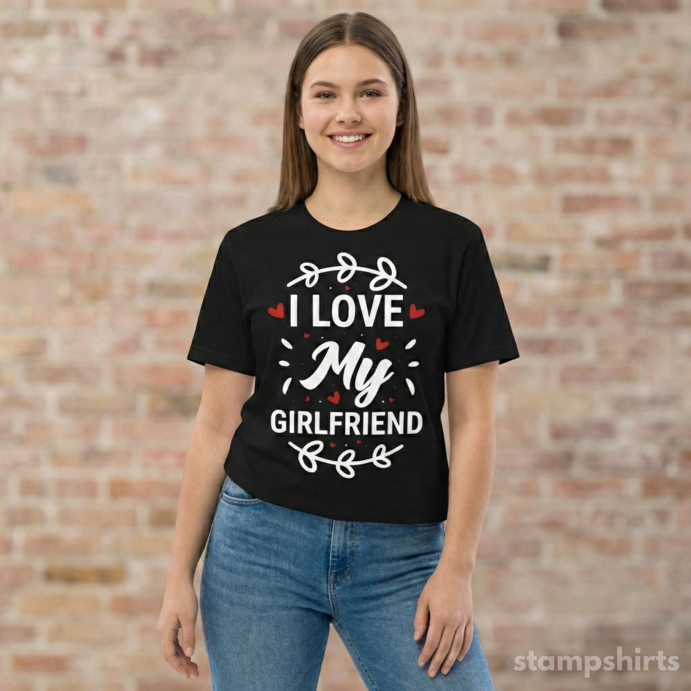 I Love My Girlfriend T-Shirt image 2