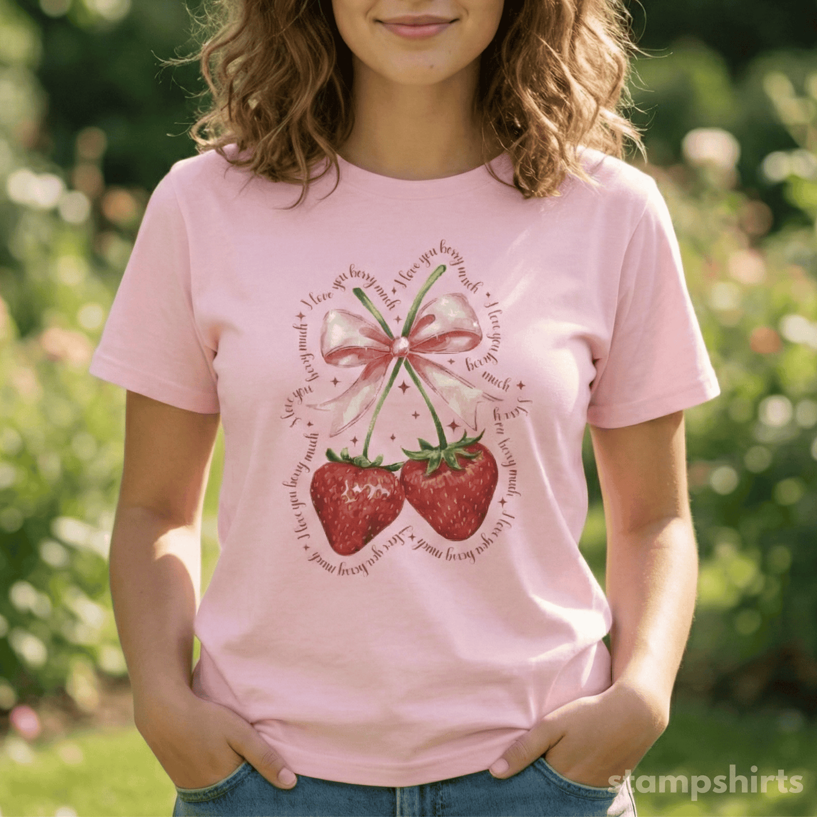 I Love You Berry Much T-Shirt