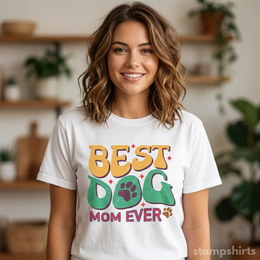 Best Dog Mom Ever T-Shirt thumbnail 2