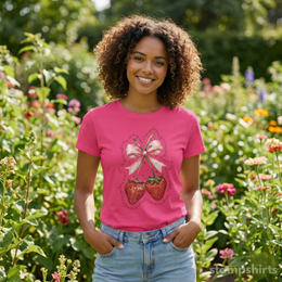 I Love You Berry Much T-Shirt thumbnail 3