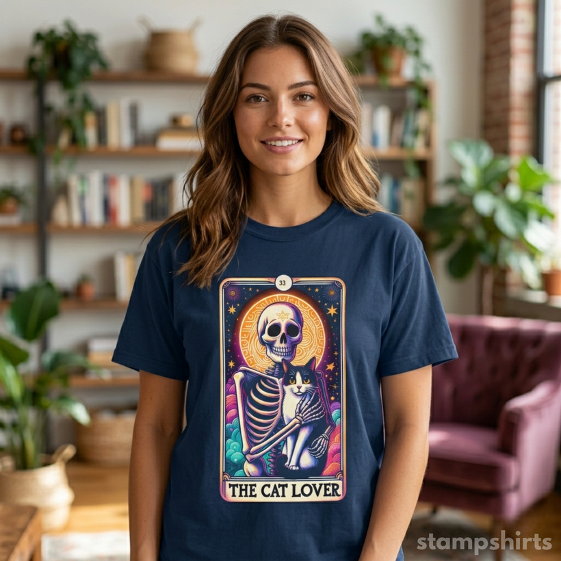 Tarot Skeleton T-Shirt — image 2 of 5