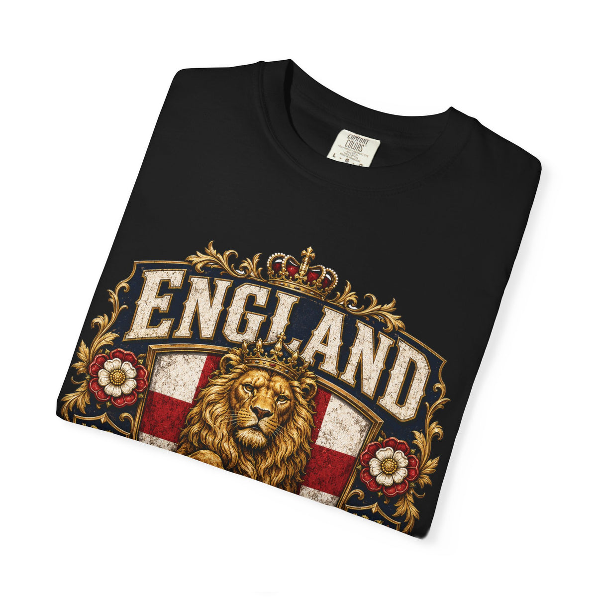 England Three Lions Pride T-Shirt — United for Glory 2026 Football Tee