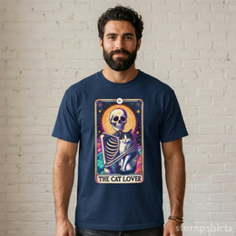 Tarot Skeleton T-Shirt thumbnail 3