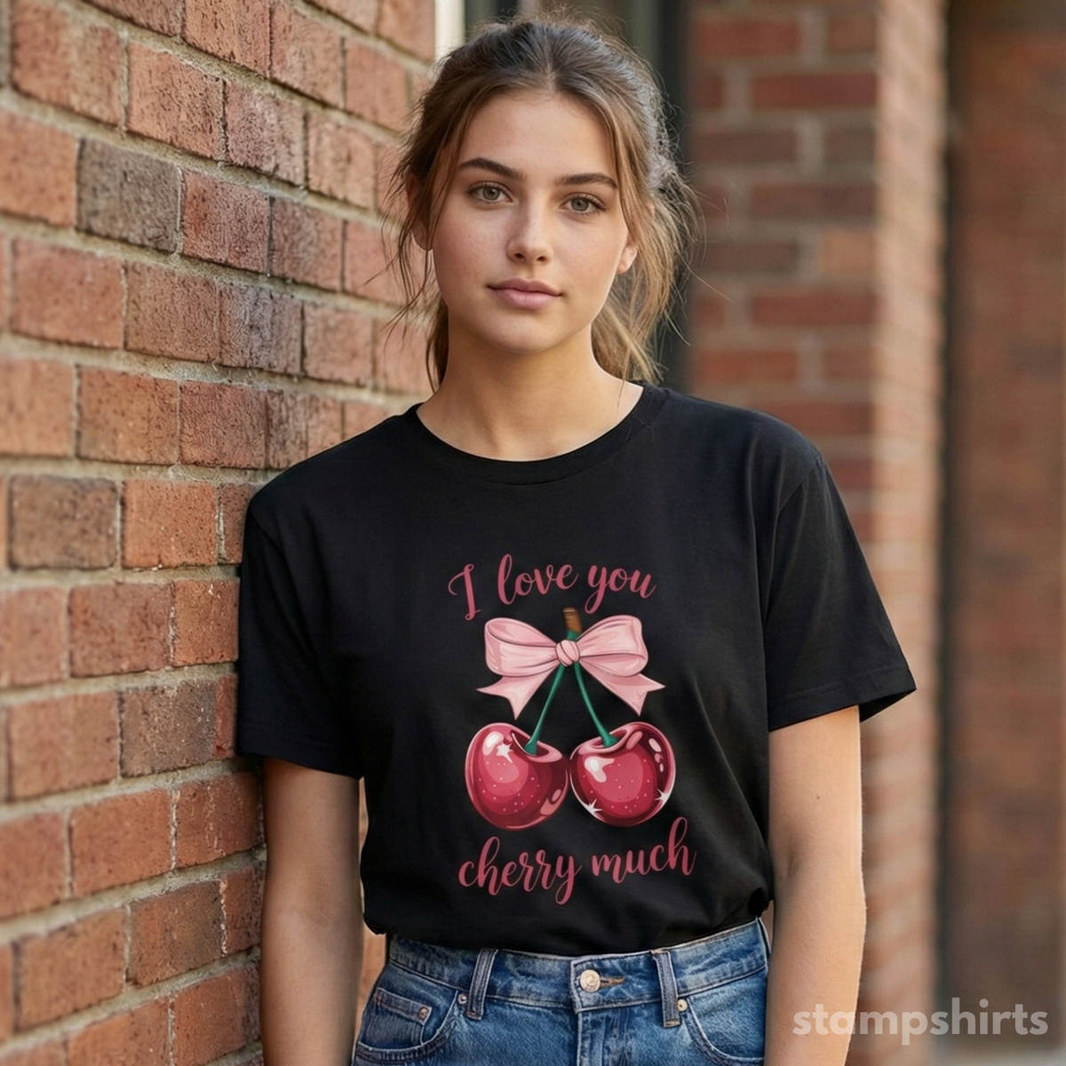 I Love You Cherry Much T-Shirt