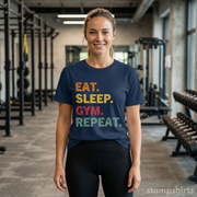 Eat. Sleep. Gym. Repeat. T-Shirt