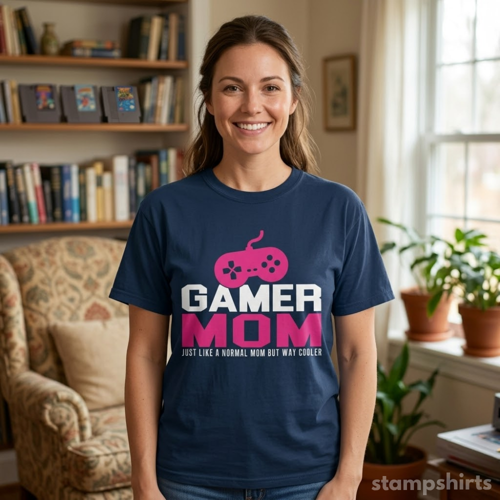 Gamer Mom T-Shirt image 5