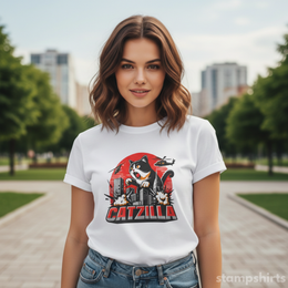 Catzilla T-Shirt thumbnail 2
