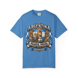Argentina Pampa Pride T-Shirt — 2026 Soccer Crest Tee thumbnail 4