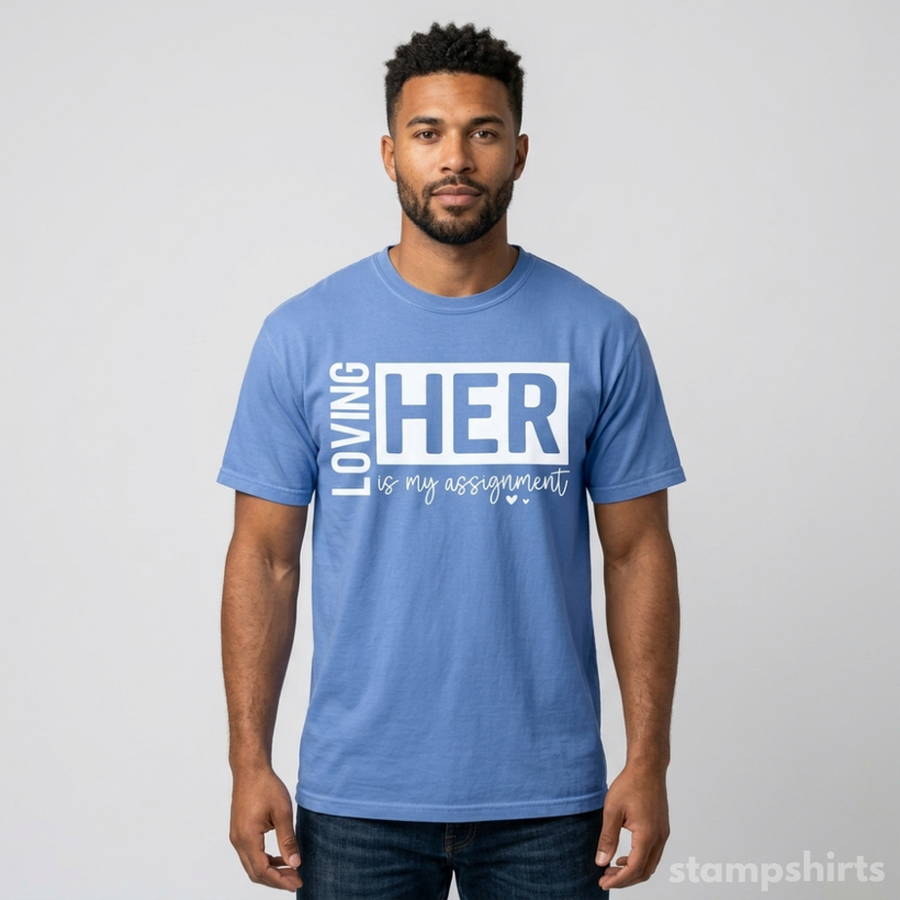 Loving Him Is My Assignment T-Shirt — image 3 of 16