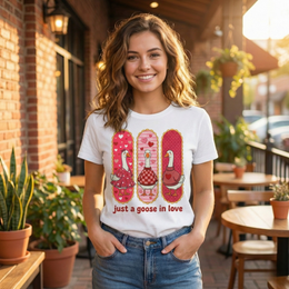 Just a Goose in Love T-Shirt thumbnail 4