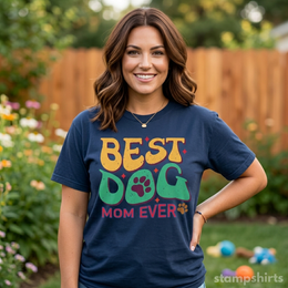 Best Dog Mom Ever T-Shirt thumbnail 3
