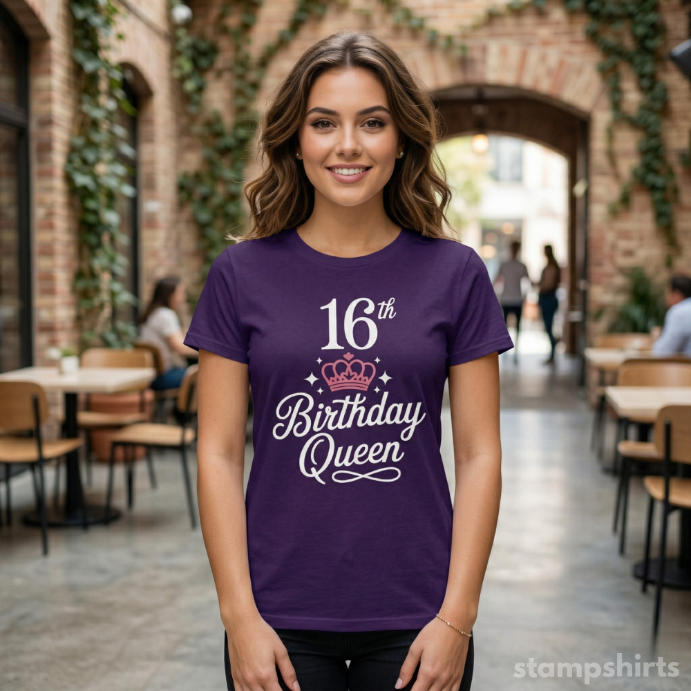 16th Birthday Queen T-Shirt