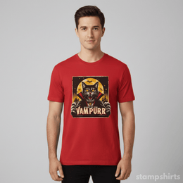 Night of the Vampurr T-Shirt thumbnail 5