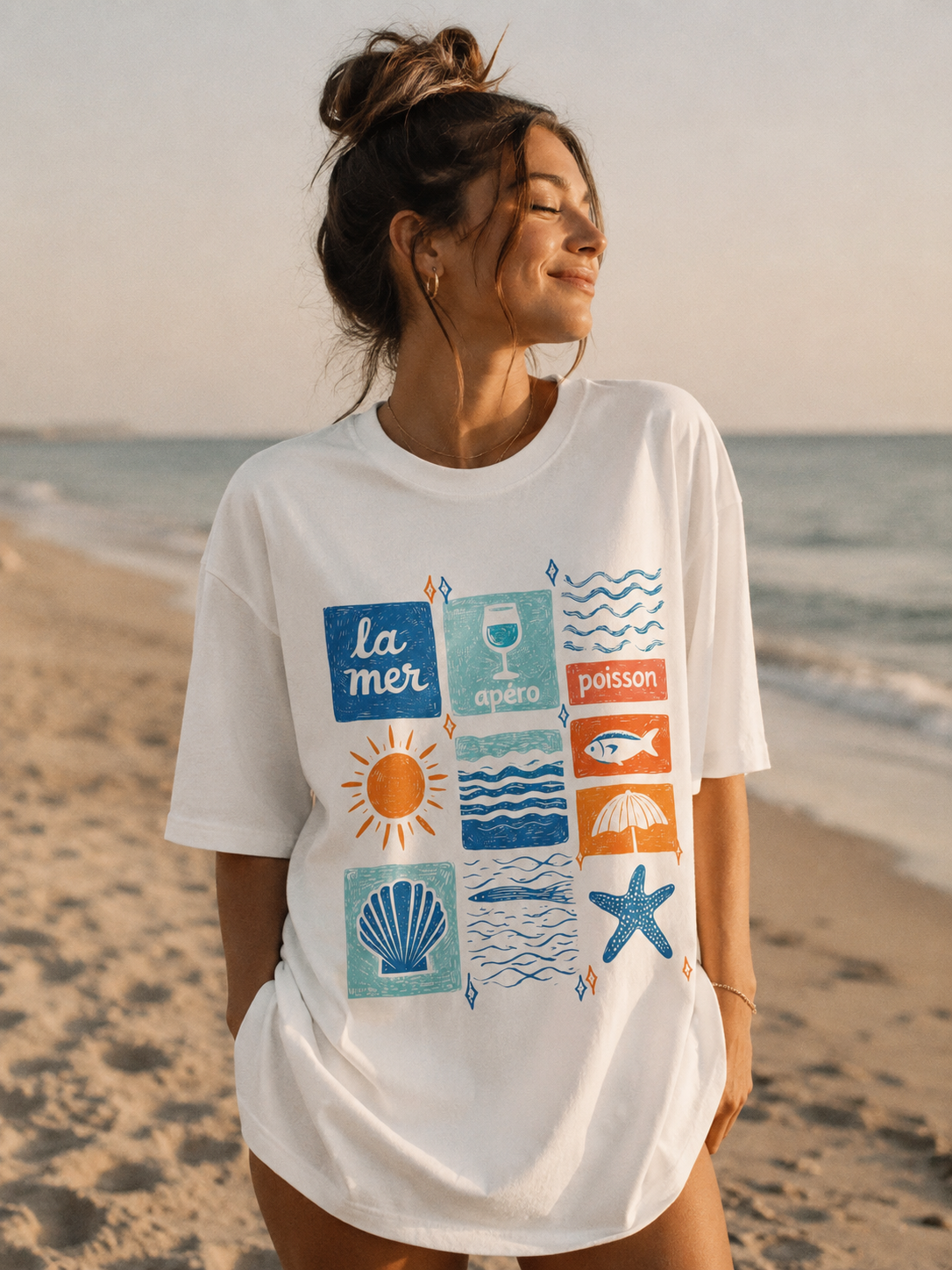 La Mer Apéro Poisson T-Shirt