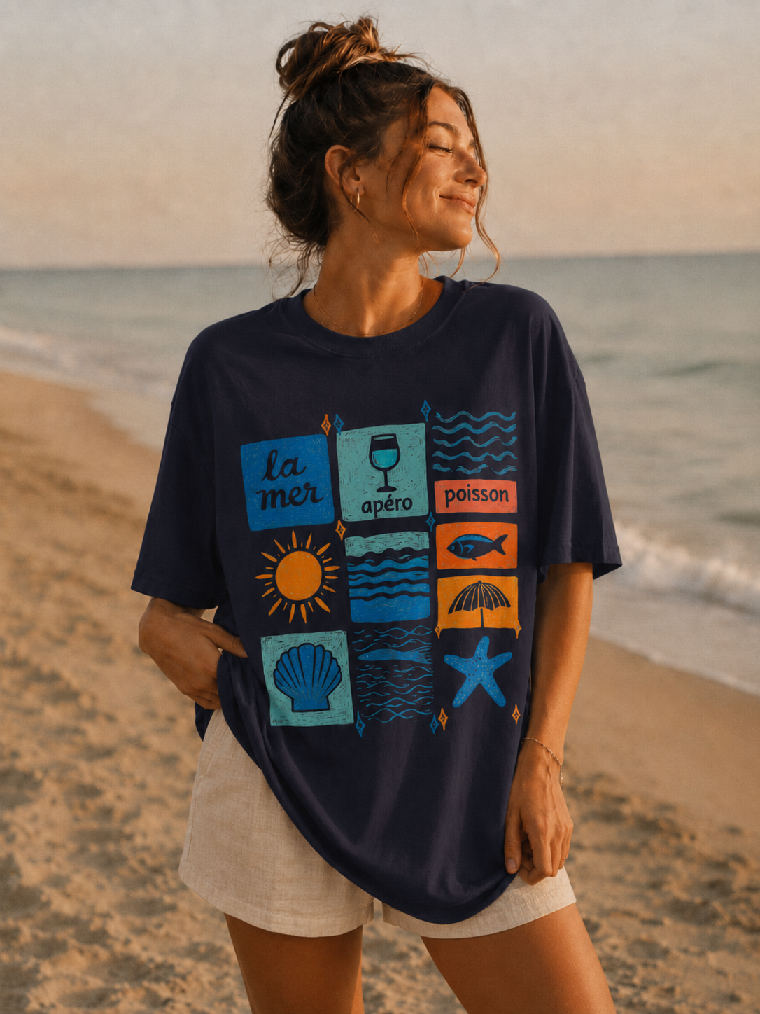La Mer Apéro Poisson T-Shirt