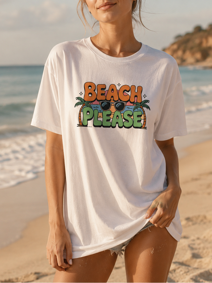 Beach Please T-Shirt