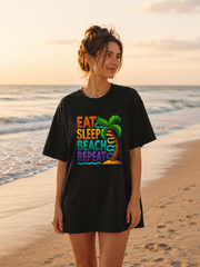 Eat Sleep Beach Repeat T-Shirt