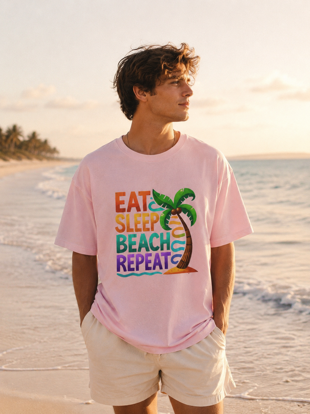 Eat Sleep Beach Repeat T-Shirt