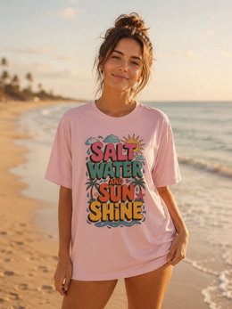 Salt Water and Sunshine T-Shirt thumbnail 2