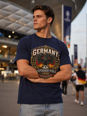 Germany Deutscher Stolz 2026 T-Shirt — Vintage Eagle Crest Tee