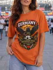 Germany Eagle Soccer T-Shirt — Deutscher Stolz 2026 Football Fan Tee