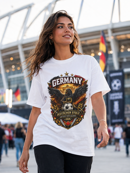 Germany Eagle Soccer T-Shirt — Deutscher Stolz 2026 Football Fan Tee thumbnail 9