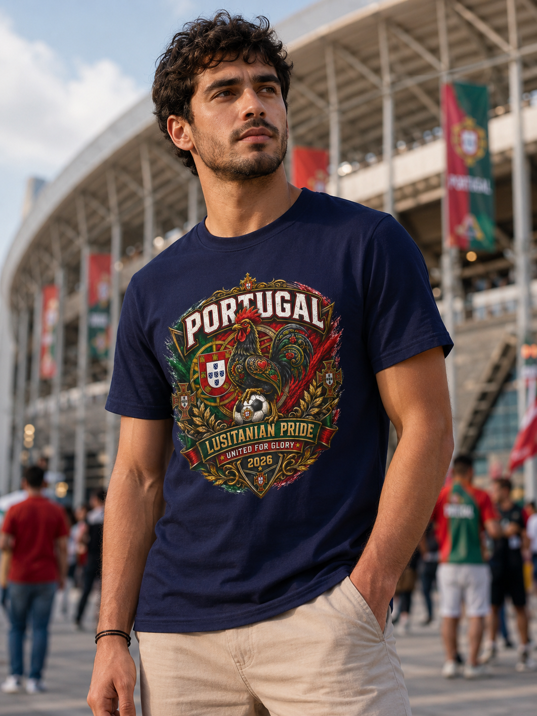 Portugal Rooster T-Shirt