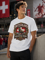 Switzerland Helvetia Pride T‑Shirt