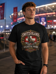 Switzerland Helvetia Pride T‑Shirt