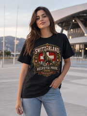 Switzerland Helvetia Pride T‑Shirt
