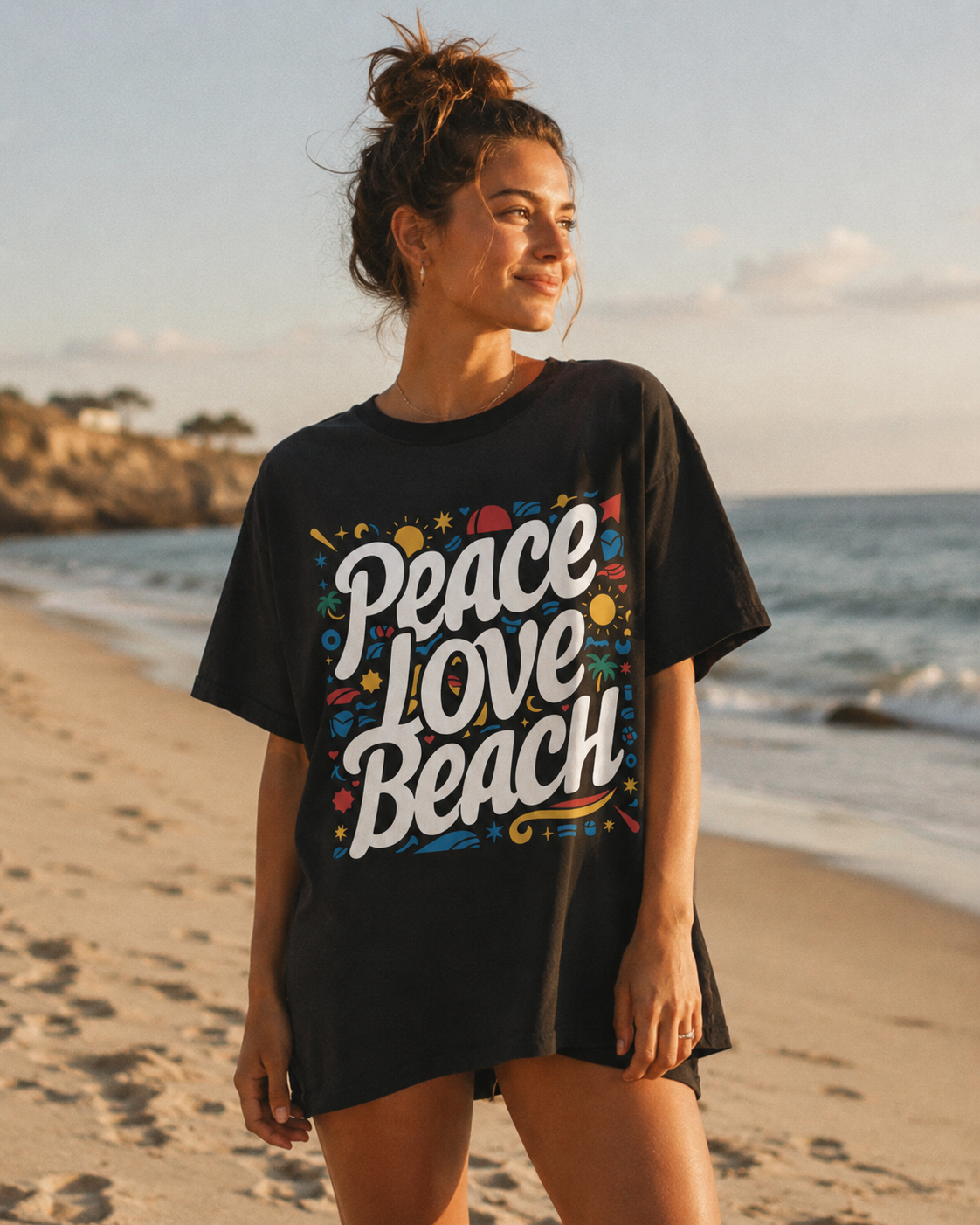 Peace Love Beach T-Shirt