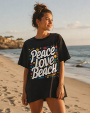 Peace Love Beach T-Shirt