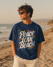 Peace Love Beach T-Shirt