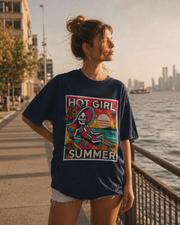 Hot Girl Summer Skeleton Beach T-Shirt