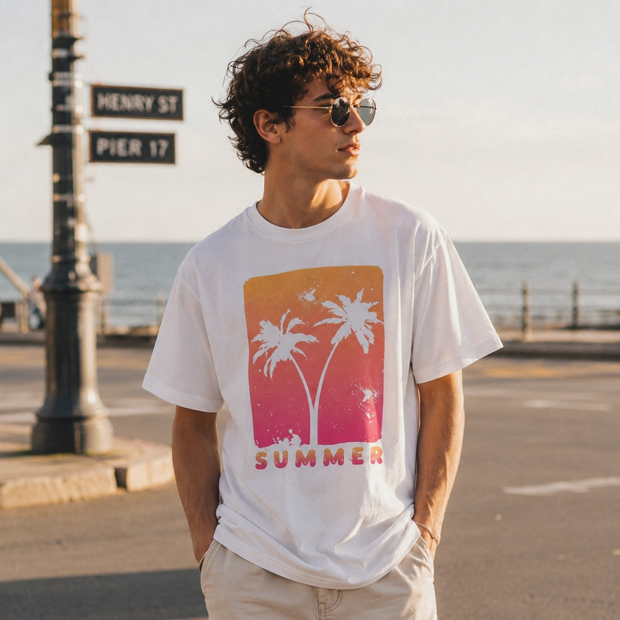 Summer Palm T-Shirt